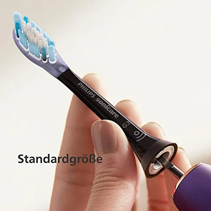 Philips Sonicare Original G3 Premium Gum Care Standard Schallzahnbürstenköpfe - 8er-Pack in Schwarz (Modell HX9058/33) – Bild 5