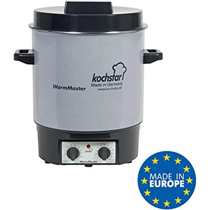 Kochstar 99102035 WarmMaster S, 1800 Watt, 27 Liter, Zeitschaltung, Kontrolllampe, weiß – Bild 4