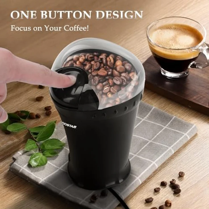 Aigostar Kaffeemaschine mit Mahlwerk und 60g elektrischer Kaffeemühle, programmierbar 24h, 1,5L, 1000W, Tropf-Stopp, AutoClean, Warmhaltefunktion – Bild 9