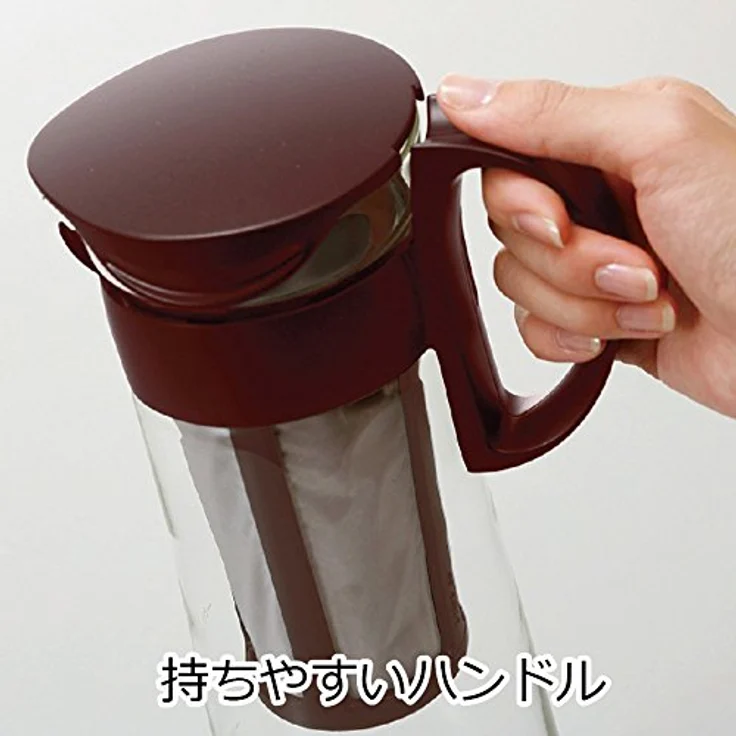 Hario Mizudashi Cold Brew Coffee Pot Teekanne, Glas, braun – Bild 5