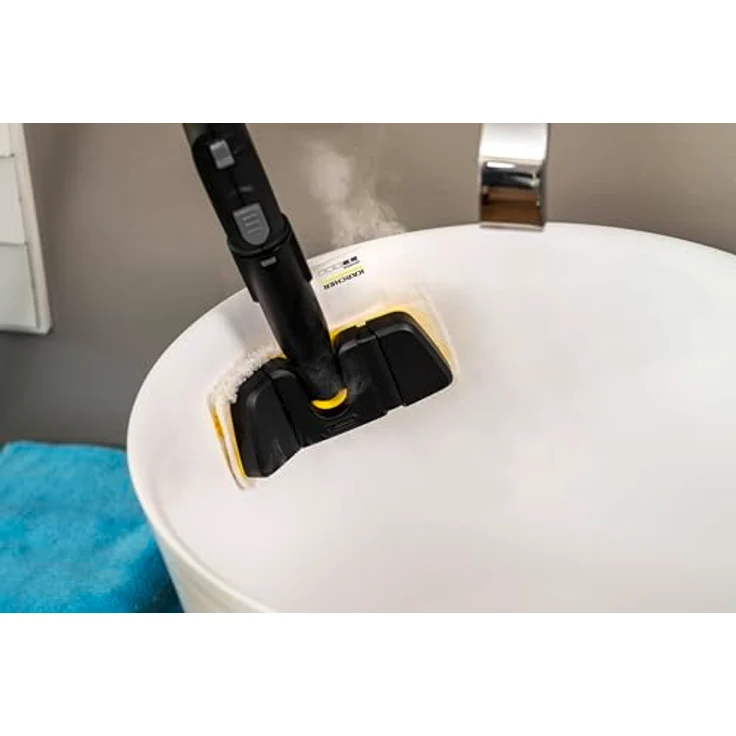 Kärcher Flexible Handdüse, Zubehör für Dampfreiniger, Dampfreiniger für Badewannen, Waschbecken, gebogene Oberflächen – Bild 5