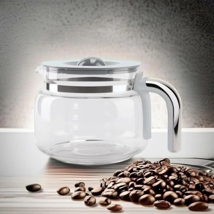 Smeg DCGC01 Ersatz-Kaffeekanne für 10 Tassen Glas-Kaffeekanne für DCF02 Filterkaffeemaschine – Bild 4