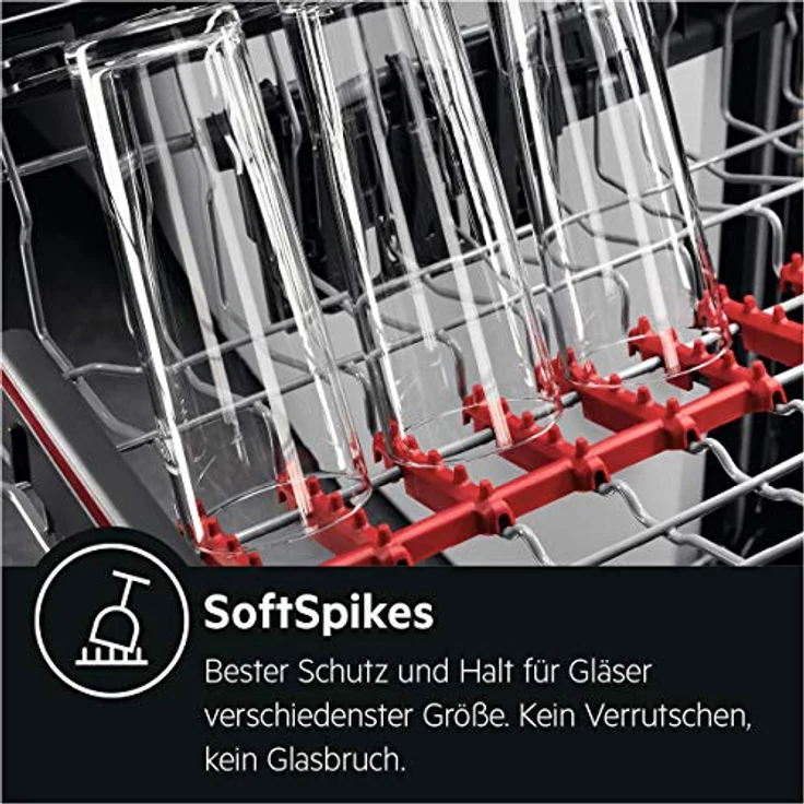 AEG 6000 SatelliteClean Standgeschirrspüler 60 cm AirDry MaxiFlex Besteckschublade FFB6491AZW Weiß - perfekte Trocknungsergebnisse – Bild 3