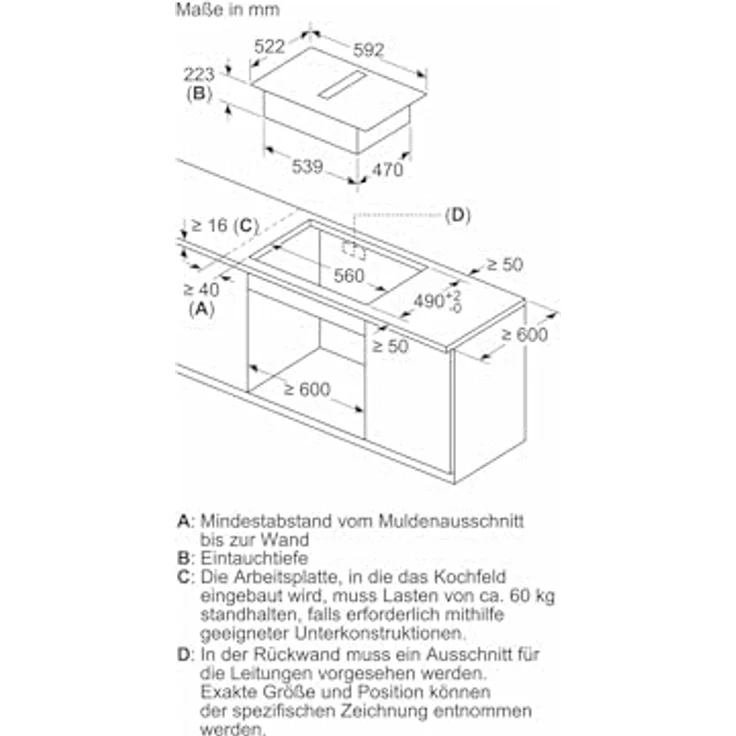 Bosch Hausgeräte PVS611B16E, Kochfeld, Schwarz – Bild 6