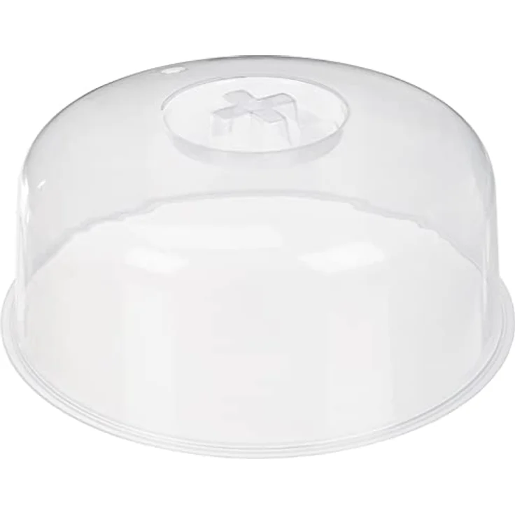 Plast Team Mikrowellendeckel Ø 24,4 cm, transparenter Deckel für Lebensmittelaufbewahrung – Bild 1