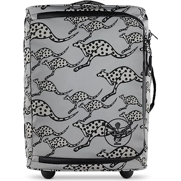 Chiemsee Jump'n'Fly Softkoffer, Schultertasche aus wasserabweisendem RPET, Grau, 30 l, Handgepäck (bis 50 l) – Bild 1