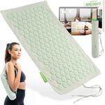 BACKLAxx® Akupressurmatte Set To-Go "Original" in Halbleinen, mit 6.960 Spitzen