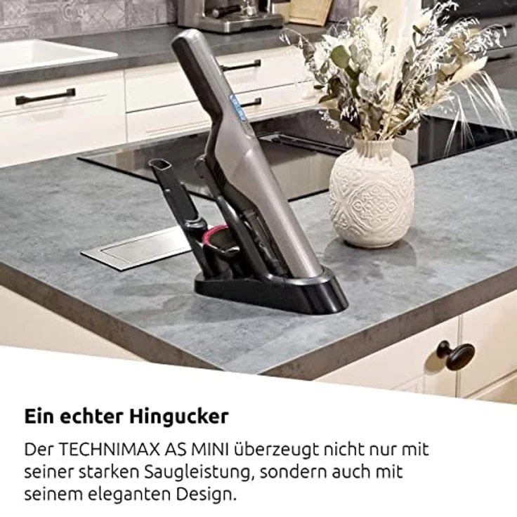 Techni-Sat Technimax AS Mini 0000/7042 Handstaubsauger, anthrazit – Bild 4