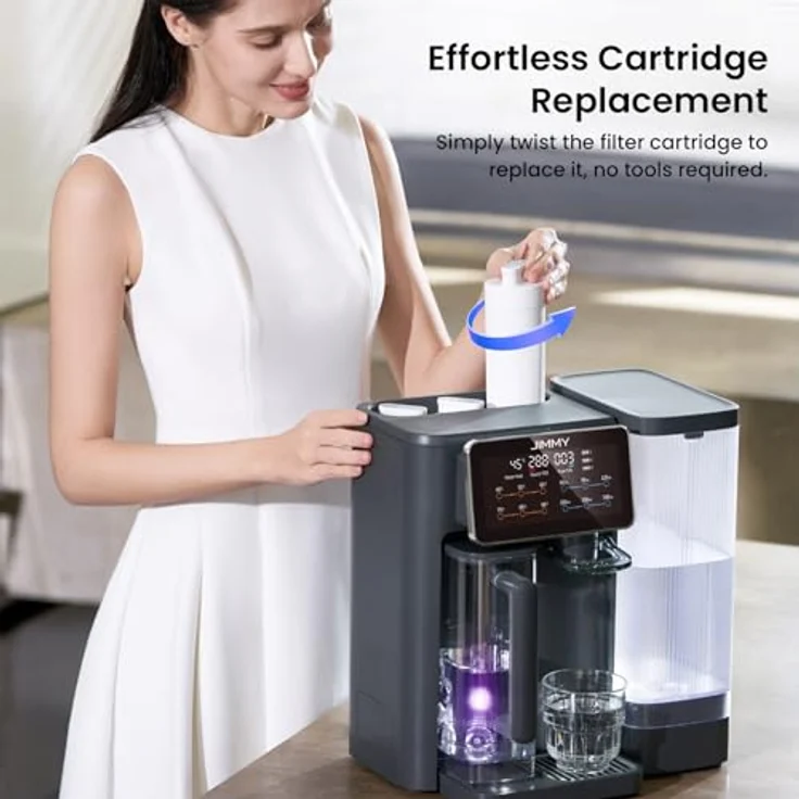 JIMMY Austausch-Kit für Filterpatronen – Vierstufiges Filtersystem für mineralisiertes Wasser, kompatibel mit R9/R9 Pro/M9 Pro – Bild 4