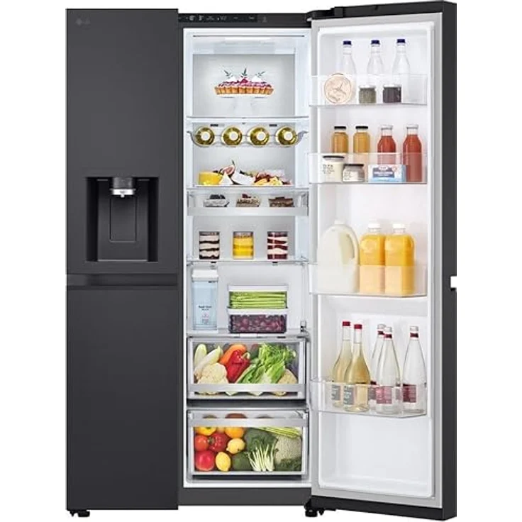LG GSLE91EVAB L-Serie Side-by-Side (623 l, B, 1790 mm hoch, Essence Black Steel) – Bild 4