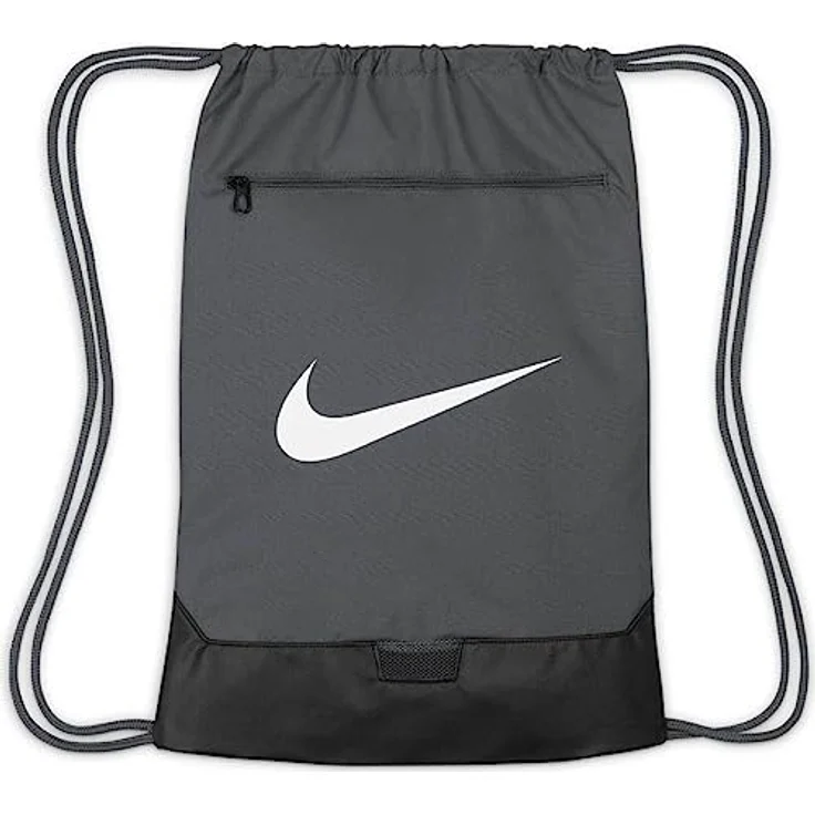 Nike Brasilia Sportbeutel NK BRSLA DRAWSTRNG - 18L, leichtes Design mit Kordelzug aus 65 % recyceltem Polyester – Bild 1