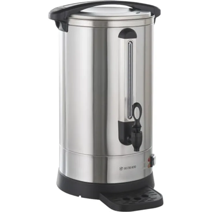 GastroHero Kaffeebereiter GDCB 18,2 Liter, Perkolator mit Edelstahlfilter und Zapfhahn für Gastronomiebedarf