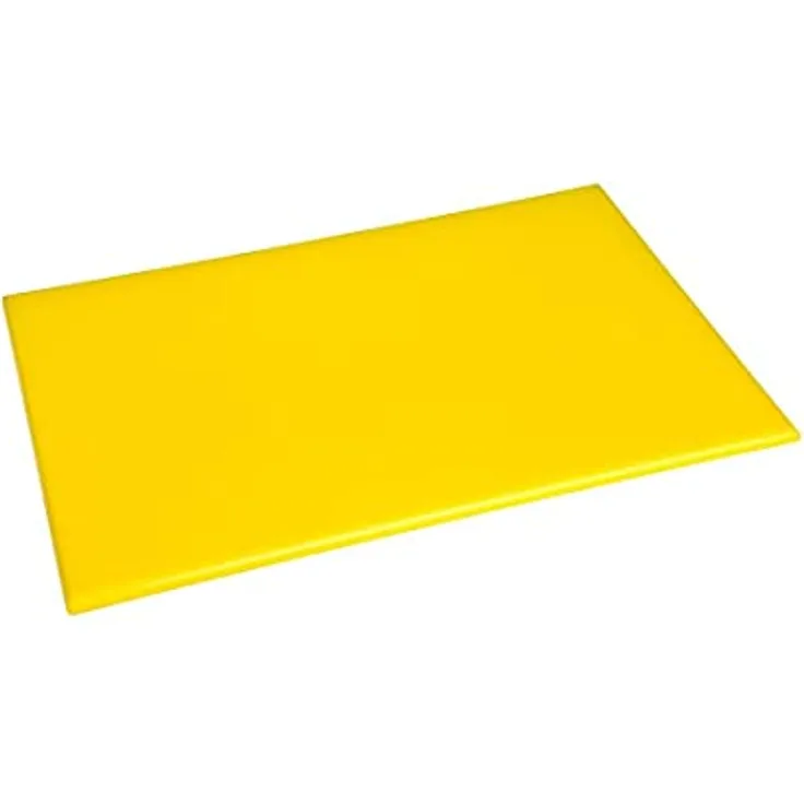 Hygiplas HDPE snijplank geel 450x300x12mm