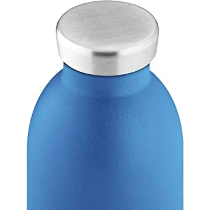 24Bottles Thermosflasche für Wasser, wiederverwendbar, aus Edelstahl, BPA-frei, 24 Stunden kalt, 12 Stunden warm, Clima-Flasche, originelles Design (Pacific Beach, 500 ml) – Bild 3