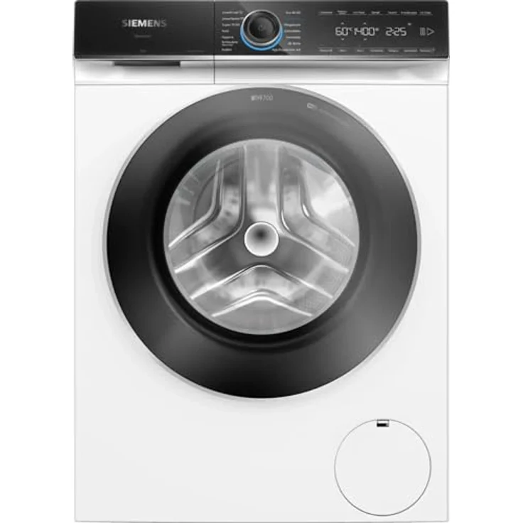 SIEMENS iQ700, Waschmaschine, Frontlader, 9 kg, 1400 U/min., WG44B2AW0 - Energieeffizient, zuverlässig und leistungsstark, langlebig, verschiedene Programme – Bild 1