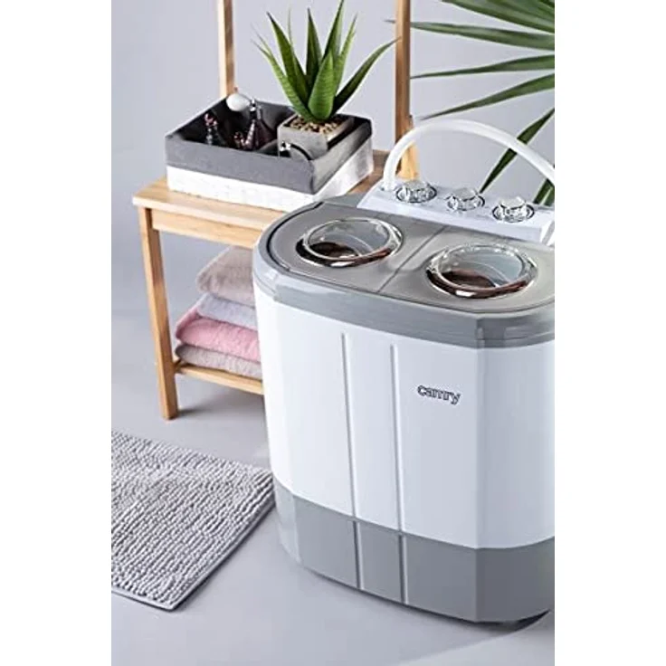 Camry CR8052 Mini Waschmaschine 3 kg - 60 cm - Ideal für kleine Wäsche und empfindliche Textilien – Bild 6
