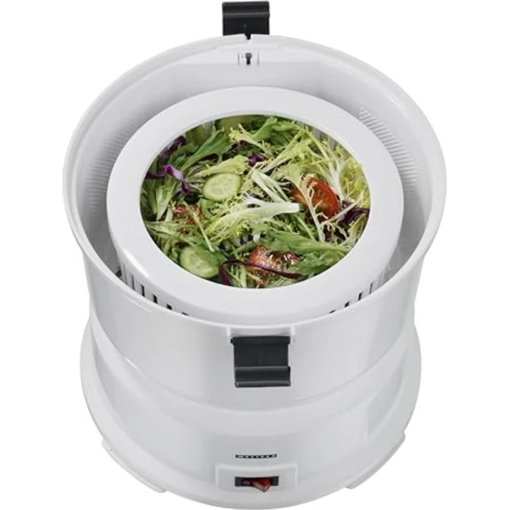 Melissa 16220008, Salatschleuder, Weiss – Bild 3