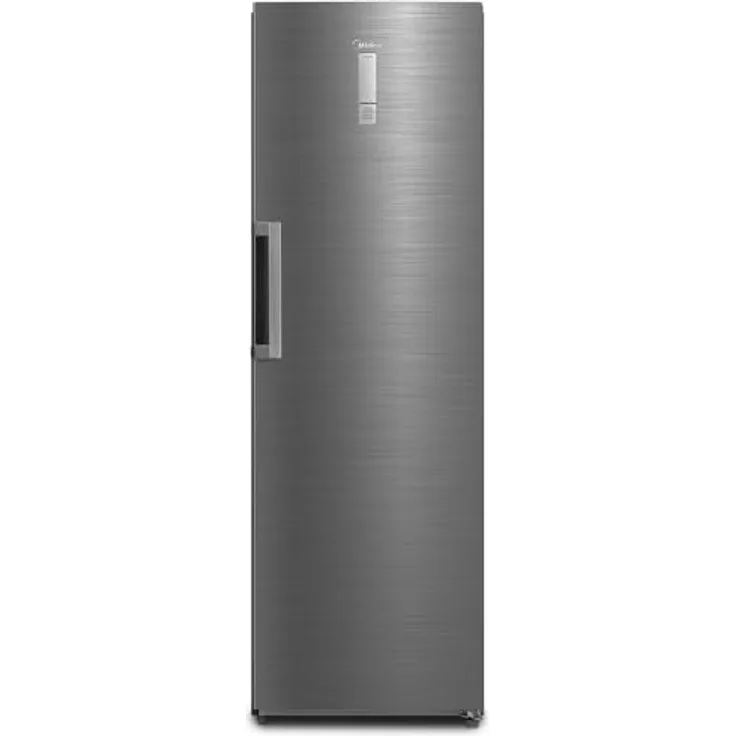 Midea MDRU385MTE46 Gefrierschrank/Kühlschrank 273L NoFrost Flexible Kühl- und Gefrierfunktion Superkühl 185 cm hoch Inox
