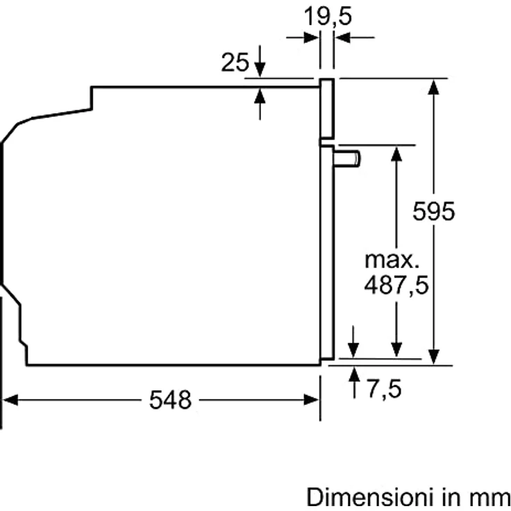 Bosch Serie 4 HBA534BW3 Backofen 71 l 3400 W A+ Weiß, autark mit 3D-Heißluft und Hydrolyse – Bild 6