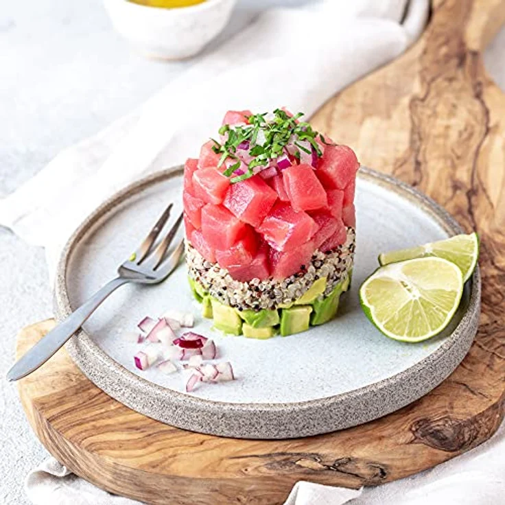 Küchenprofi Dessert- und Speisenringe 6-teilig , Ø 7,5 cm, Ø 5 cm , Anrichteringe , Speiseringe Set , Anrichten von Speisen , Dessert Ringe , Törtchen Formen , Dessert Formen – Bild 5