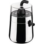 Alessi Toru NE02 B, Elektrische Entsafter aus Edelstahl 18/10 mit thermoplastischem Harz, 85 W, schwarz