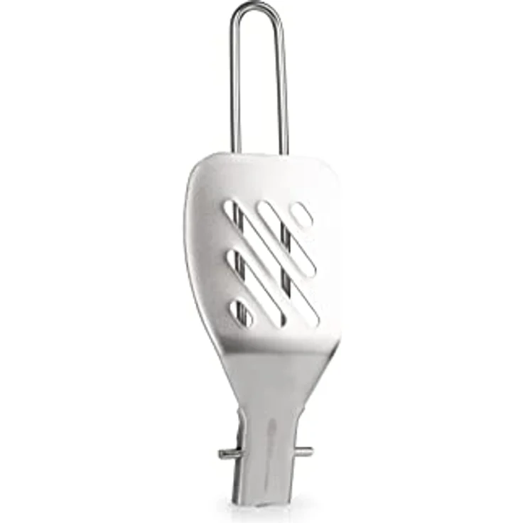 GSI Glacier Stainless Folding Chef Spatula, klappbarer Edelstahl-Küchenhelfer mit zweistufigem Griff, mehrfarbig, Einheitsgröße – Bild 2