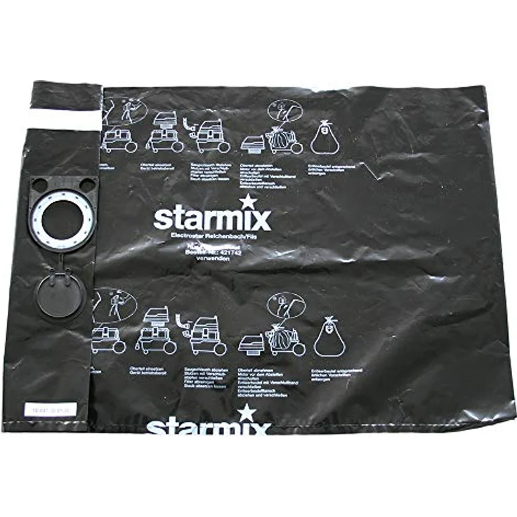 Starmix FBPE 25-35, Entleer- und Entsorgungsbeutel, 5 Stück aus Polyethylen, kompatibel mit 25l und 35l Behältern – Bild 2
