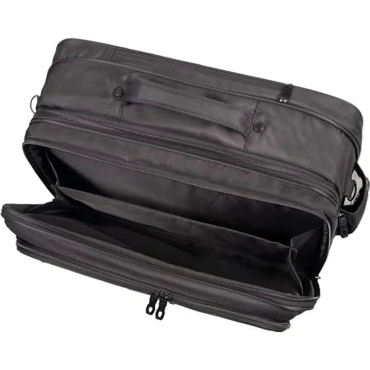 Lightpak Star 2-Rollen Businesstrolley, 45 cm mit Laptopfach, schwarz – Bild 3