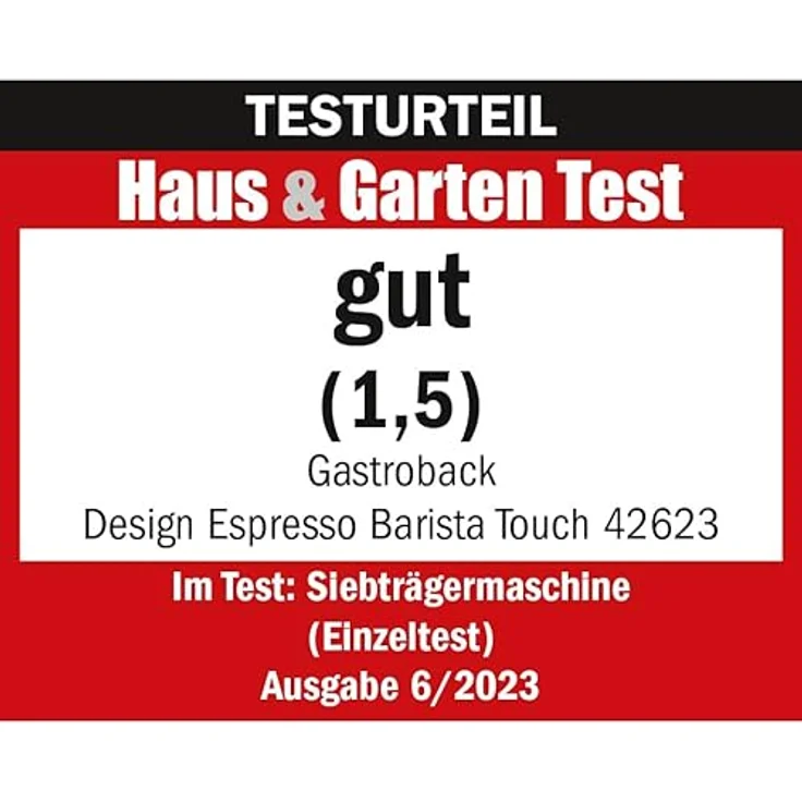 Gastroback Design Espresso Barista Touch Espressomaschine 42623 – Bild 2