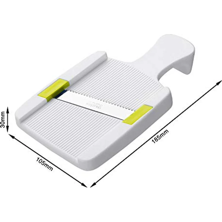 Rotho Basic Gemüsehobel, , weiss-grün, (18.5 x 10.5 x 3 cm) – Bild 4