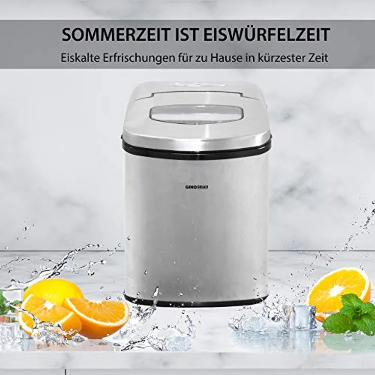 Syntrox Digitaler Edelstahl-Eiswürfelbereiter, Eiswürfelmaschine – Bild 5