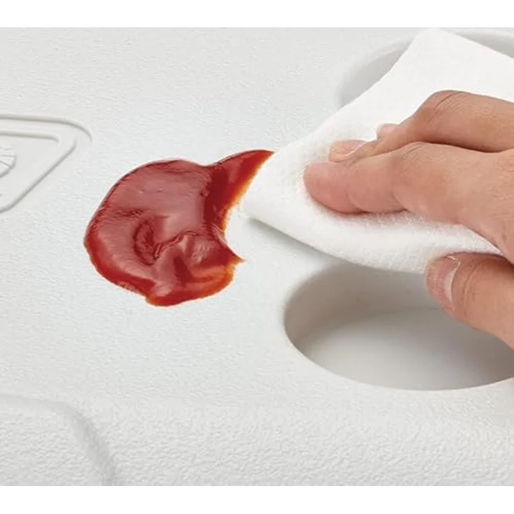 Coleman Kühlbox 48Qt Poly-Lite, 45 Liter Hochleistungskühlbox, kühlt bis zu 3 Tage, mit UV Schutz, Thermobox mit 45L Fassungsvermögen, mobile passiv Eisbox – Bild 4