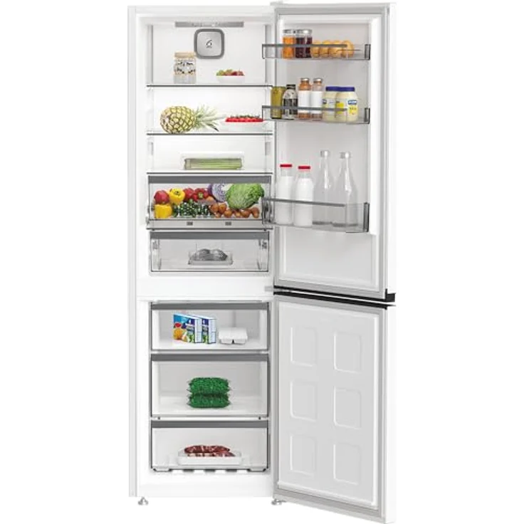 Whirlpool WHK 25364 W4E, Freistehende Kühl-Gefrierkombination mit 210 L Kühl- und 106 L Gefrierkapazität, weiß – Bild 3