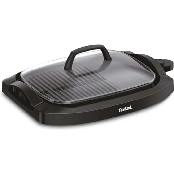 Tefal Elektrische Grillplatte, 2000 W, 50 x 26 cm, Schwarz – Bild 2