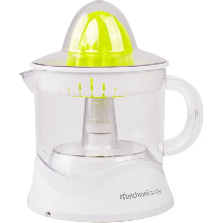Melchioni Zitruspresse ZUMO NEW, 40 W, abnehmbarer 0,7 L Saftbehälter, Überhitzungsschutz, Kabelaufwicklung