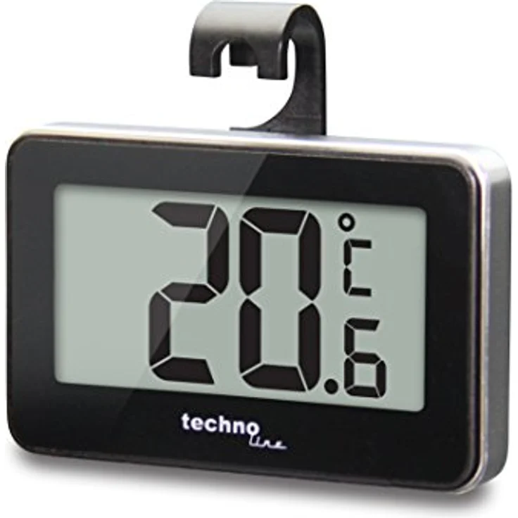 Techno Line Kühlschrankthermometer Kühl- und Gefrierschrank-Thermometer, exakte Temperaturmessung für optimale Lebensdauer der Speisen - Techno Line – Bild 3