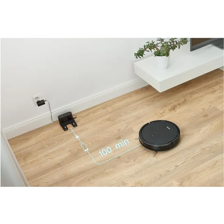 SENCOR Saugroboter Wischer EasyClean+ 3160TQ, Ultra Dünn, Erweiterte Akkulaufzeit, für Alle Bodenarten, 3-in-1 Multifunktions reiniger – Bild 3