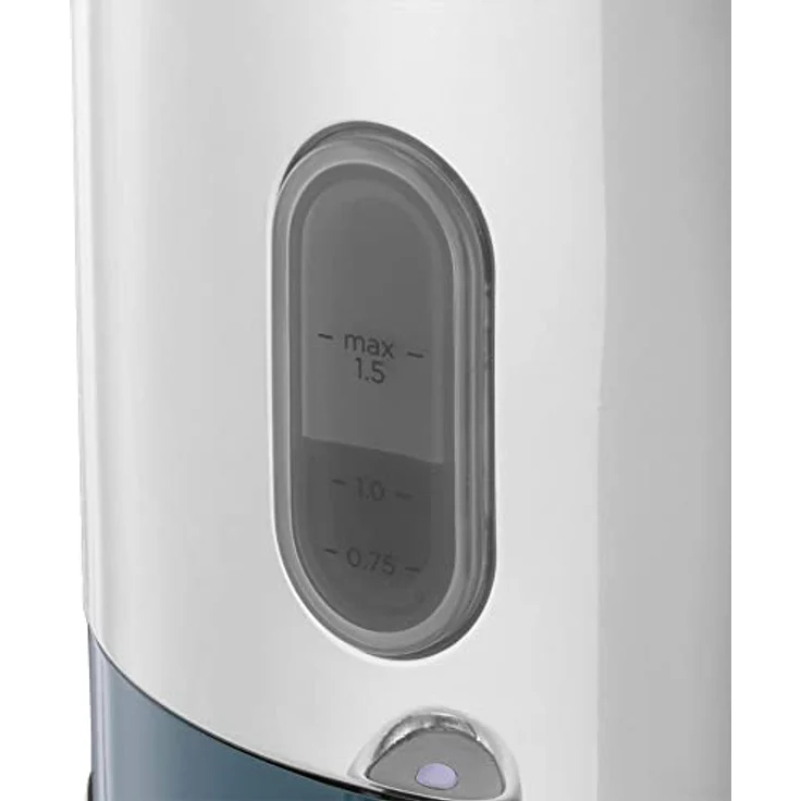 Russell Hobbs 26421-70 Distinctions Blue Wasserkocher, 1350 Watt, 1,5 Liter, Wasserstandsanzeige, Kalkfilter, kabellos, Schnellkochfunktion, blau, silber – Bild 10