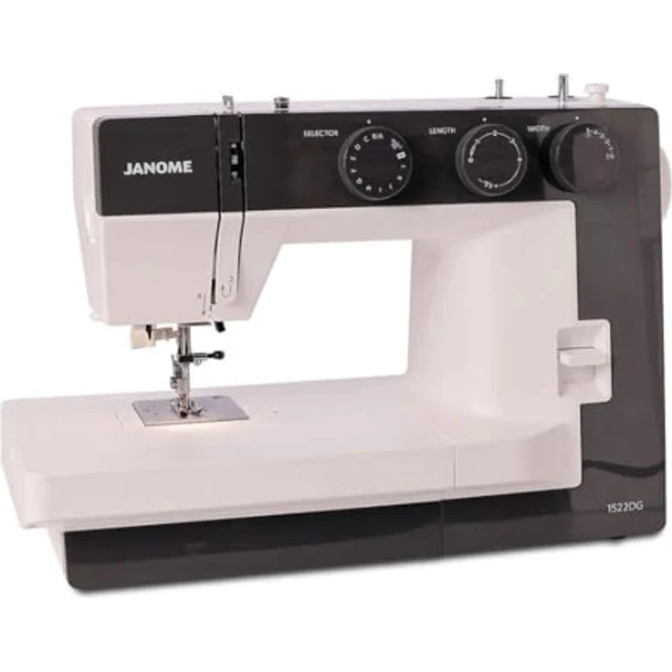 Janome 1522BL Nähmaschine, blau – Bild 4