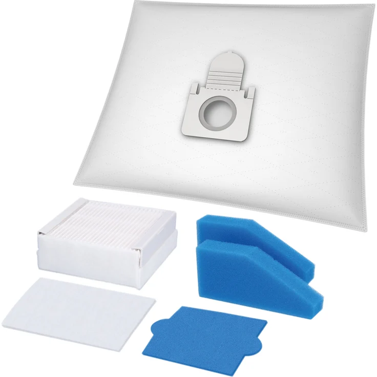 McFilter 10 Staubsaugerbeutel + Filterset für Thomas Aqua+ | Hohe Filtration, hygienischer Wechsel, kompatibel mit Multi Clean Parquet XT XS X7 X8 X10 | Allergy & Family