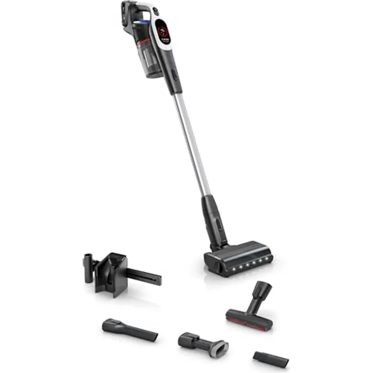 Bosch Akku-Staubsauger Unlimited 9 BKS931BA, kabellos, MicroClean Technology, HEPA-Filtersystem, 10 J. Motorgarantie, austauschbarer Akku, weiß