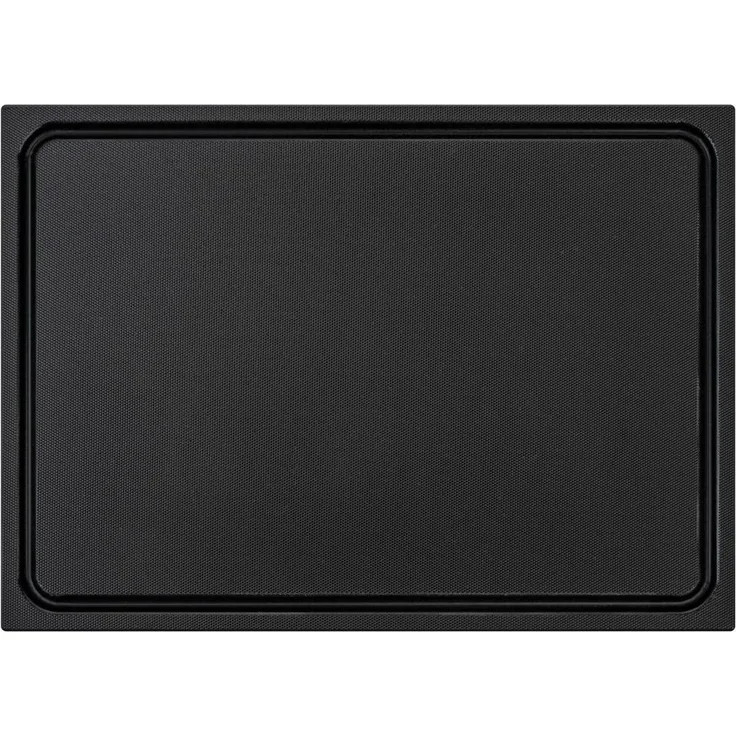 MUVELL Schneidebrett HDPE500, Kunststoff, Robust und hygienisch, 35 x 25 x 2 cm, rutschfeste Oberfläche – Bild 1