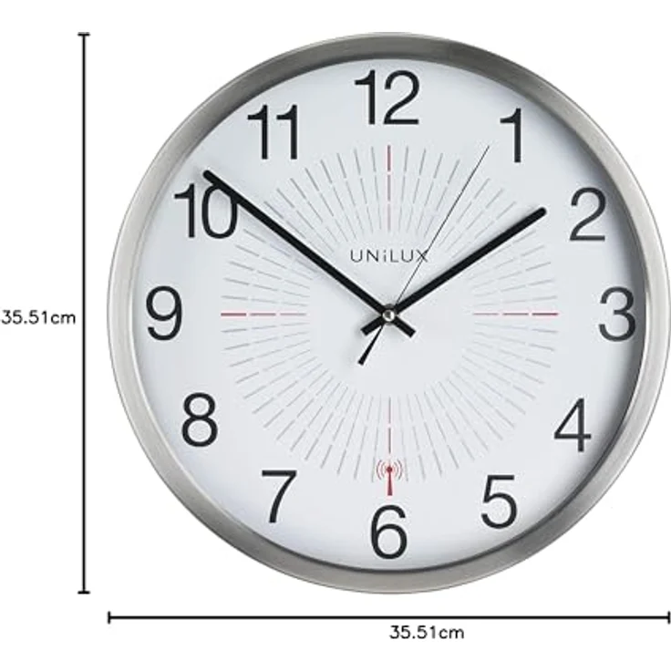 Unilux, Wanduhr, Draußen (35.50 cm) – Bild 6