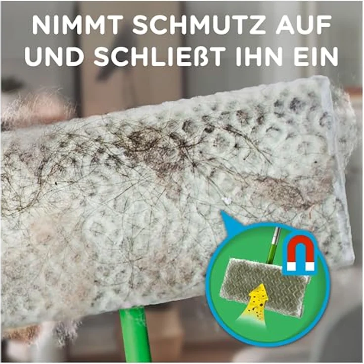 Swiffer Bodenwischer Trockene Bodentücher Nachfüllpackung, 6 er pack (6 x 36 Tücher) – Bild 5