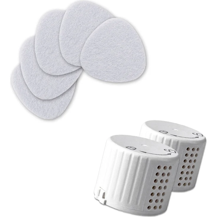 medisana AH 680 - 5 Aroma Pads + 2 Wasserfilter für den Luftbefeuchter AH 680, originale Zubehör für optimale Luftbefeuchtung