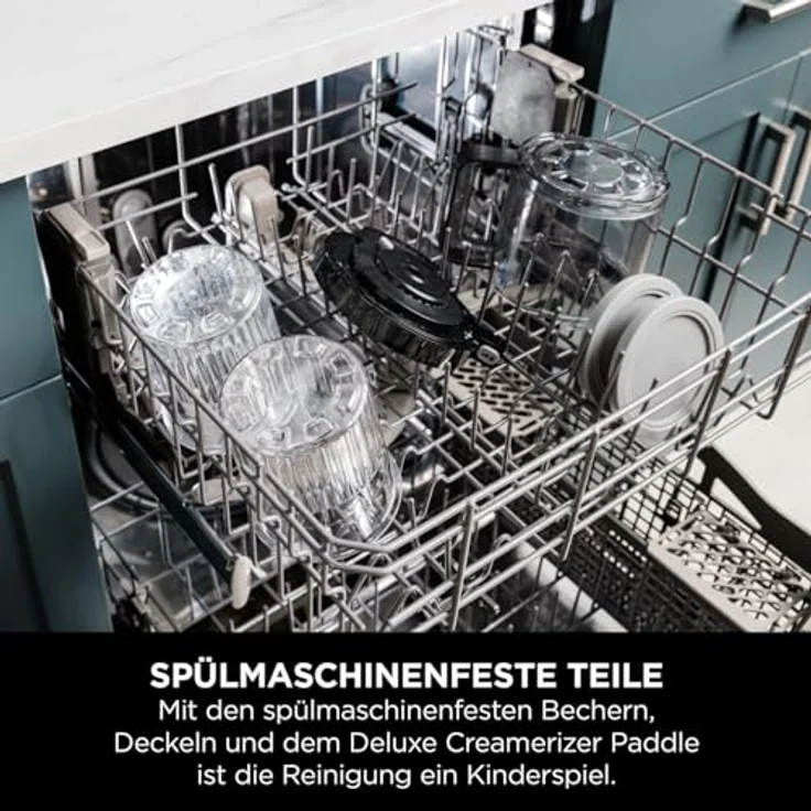 Ninja Creami Deluxe NC502EU Eismaschine – 10-in-1, 709 ml, CREAMify-Technologie, für Eis, Sorbet, Slushies & mehr – Bild 10