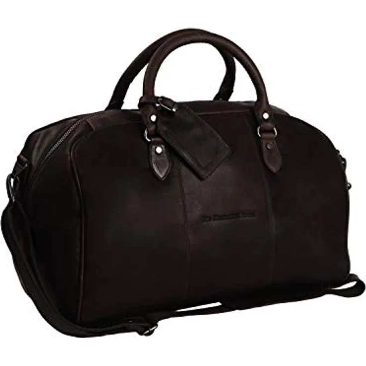 The Chesterfield Brand Wax Pull Up Weekender Reisetasche, 46 cm x 24 cm x 28 cm, aus 100% Leder, braun – Bild 1