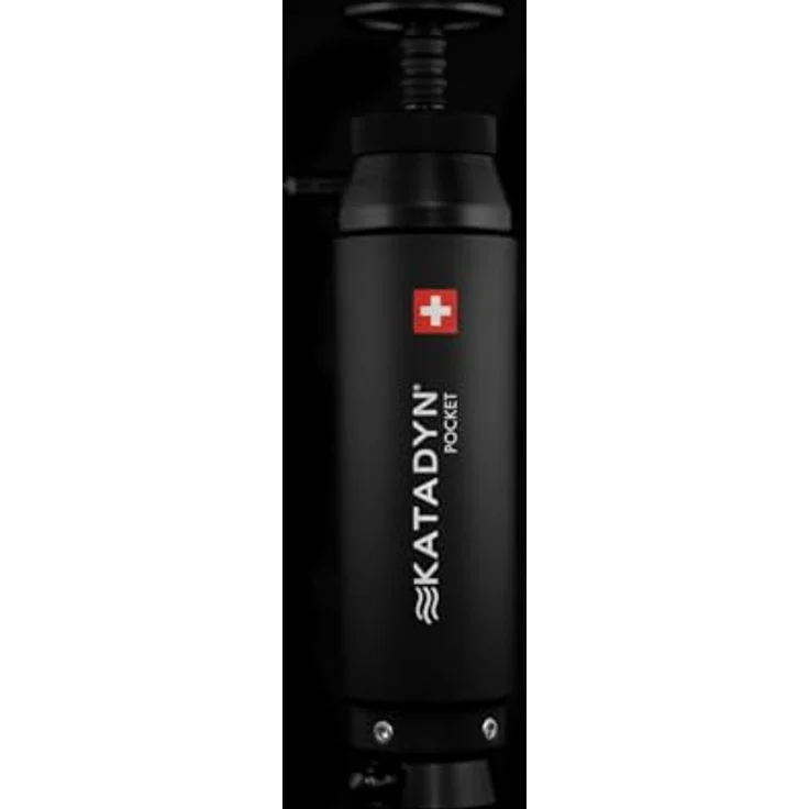 Katadyn Pocket Filter Black Edition, Keramik-Wasserfilter mit 0,2 Mikron Porengröße, für Outdoor-Reisen und Expeditionen, langlebig und mehrfach reinigbar – Bild 3