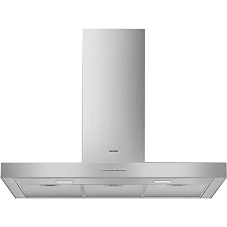 Smeg KBT900 Wandhaube 90 cm Flache T-Form Dunstabzugshaube Edelstahl – Bild 1