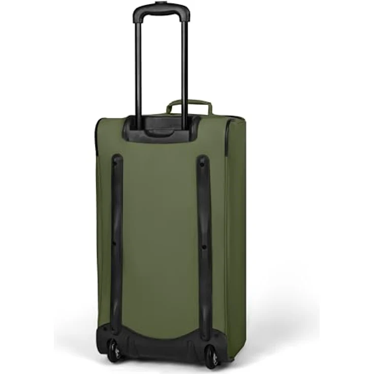 Redolz Duffle Essentials 2 Rollen Reisetasche, 37 cm, Grün, 80 l, arretierbarer Griff und robuste Polyesterbauweise – Bild 7